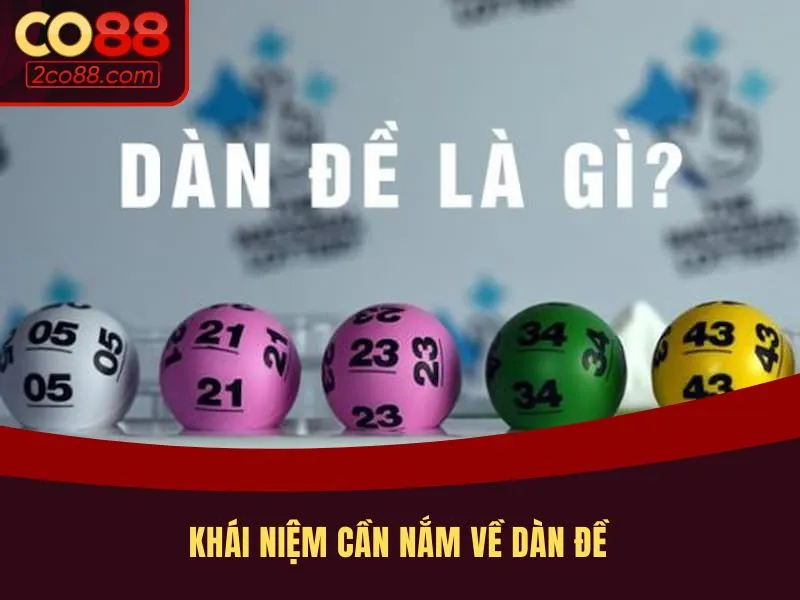Khái niệm cần nắm về dàn đề