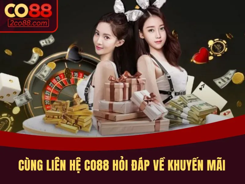 Cùng liên hệ CO88 hỏi đáp về khuyến mãi