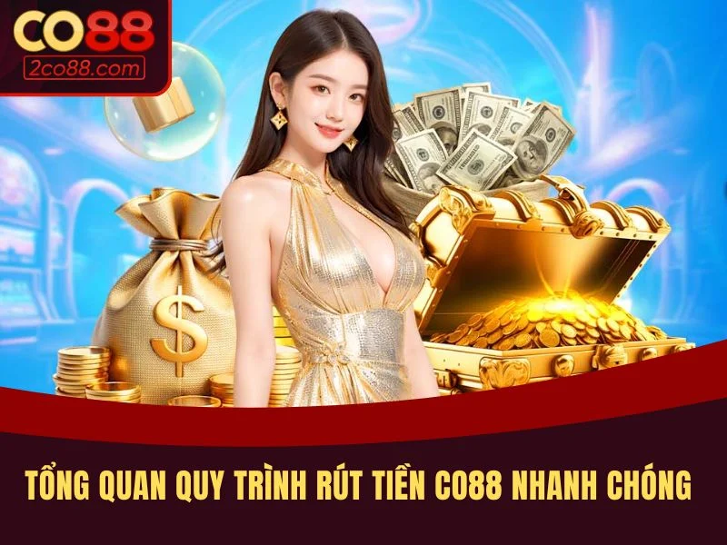 Tổng quan quy trình rút tiền CO88 giúp thao tác nhanh chóng
